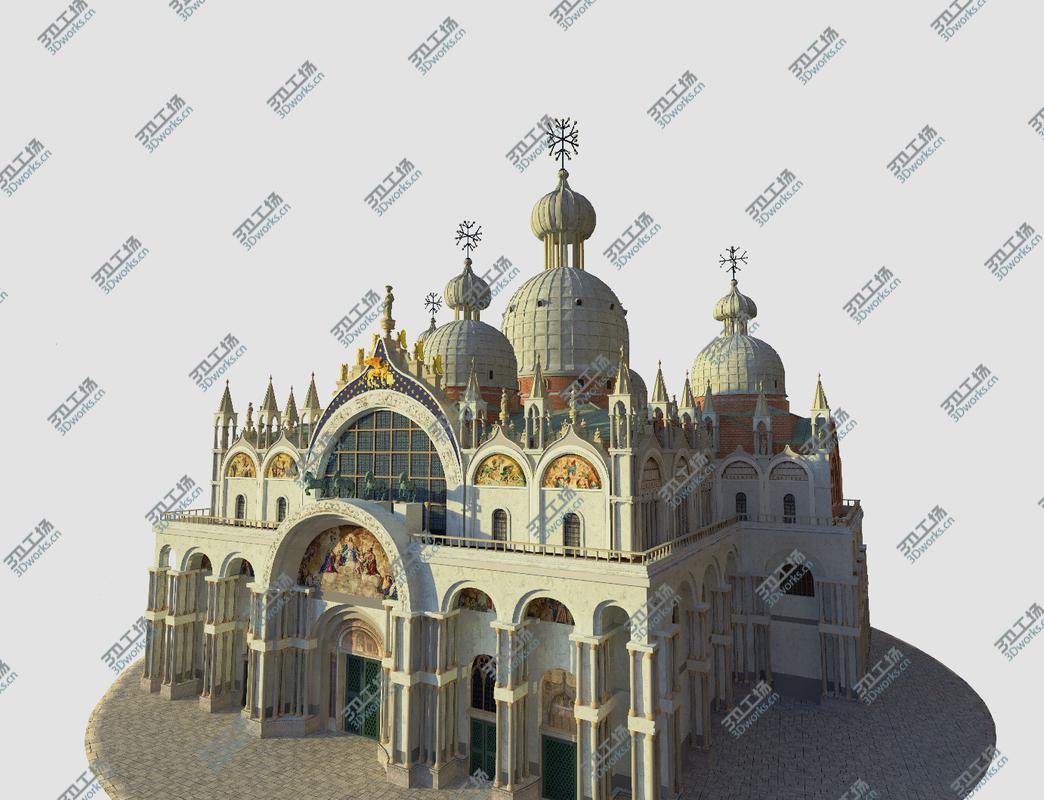 images/goods_img/2021040234/3D Basilica of Saint Mark model/1.jpg